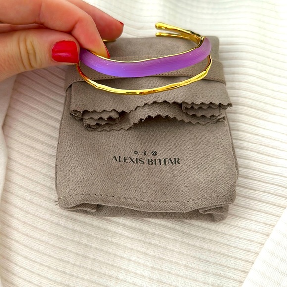 Alexis Bittar Jewelry - Brand new - worn once! Alexis bittar cuff.